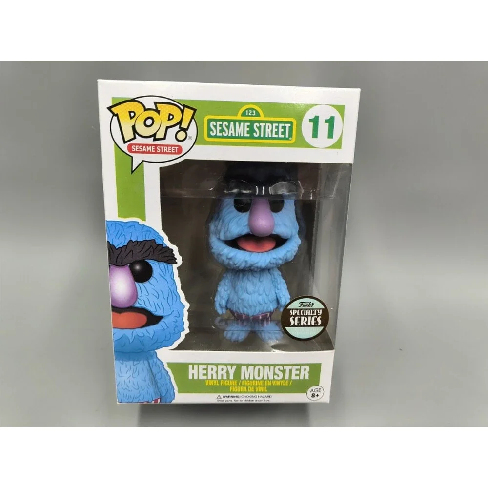 Sesame Street Big Herry Monster Pop Funko Vinyl Figure Specialty NIB 4